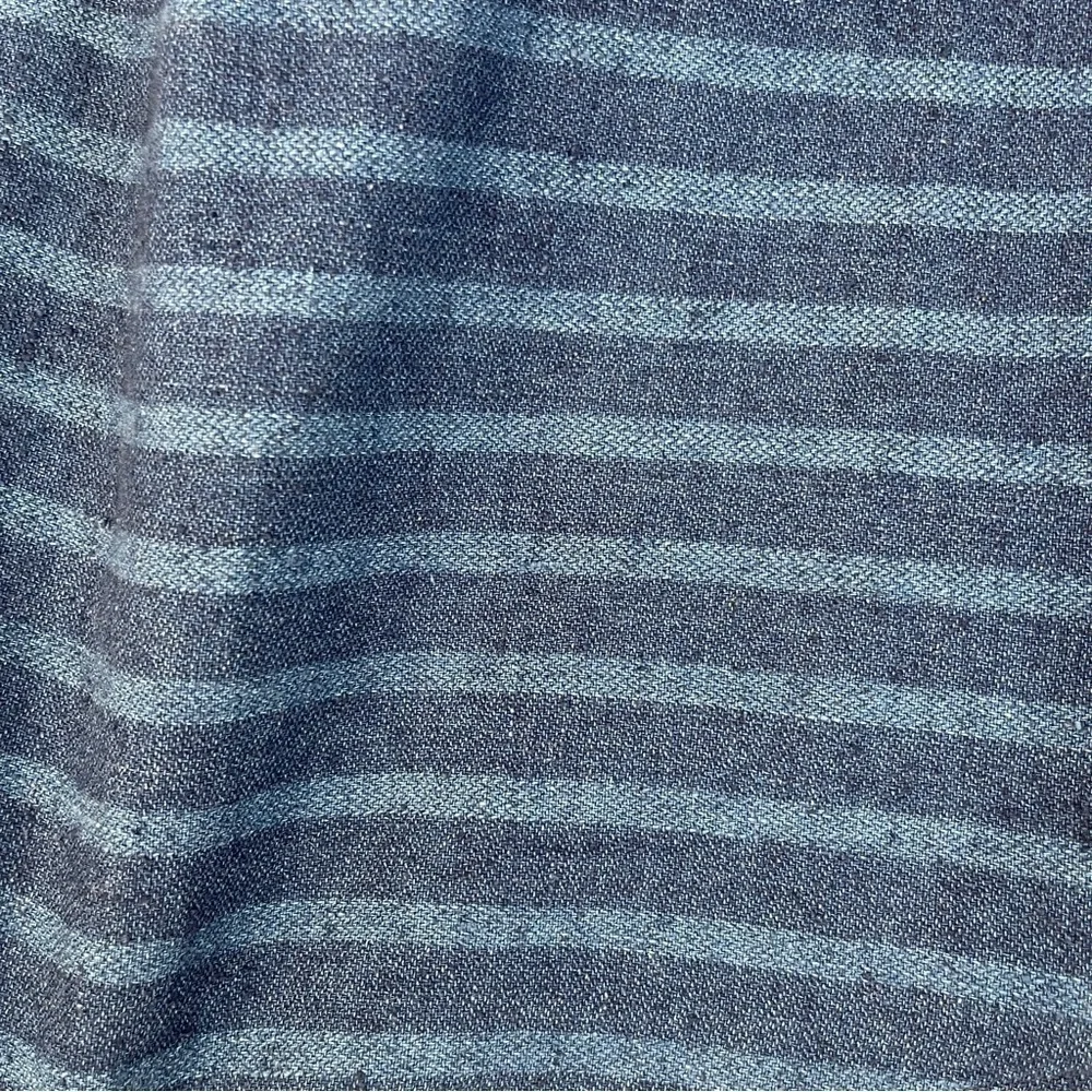 Levi's Made and Crafted Indigo Striped Button Down Shirt Large